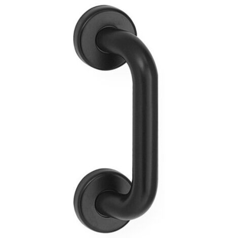 Manillon mueble corredera aluminio 30045 inclinada-negro clovan