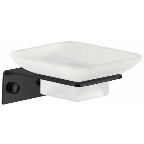 MANILLONS TORRENT 01506081 BASSIC Jabonera Pared Negro Mate - ref: 01506081