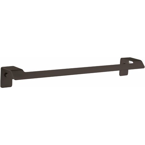 MANILLONS TORRENT 02378081 SLIM Toallero Barra 45 cm Adhesivo Negro Mate - ref: 02378081