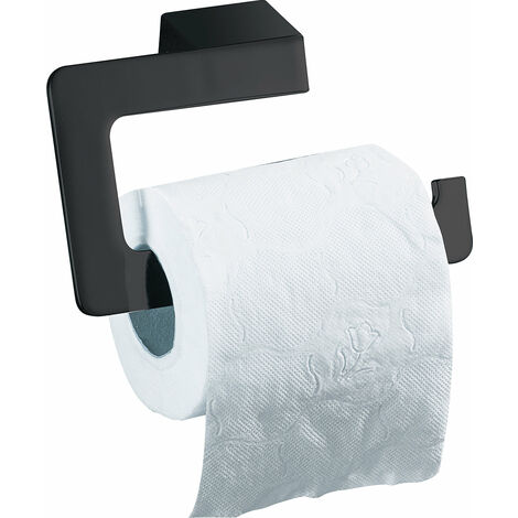 MANILLONS TORRENT 02872081 MARINA Toallero Bidet/Portarrollos Sin Tapa Adhesivo Negro Mate - ref: 02872081
