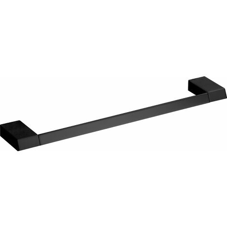 MANILLONS TORRENT 02878081 MARINA Toallero Barra 45 cm Adhesivo Negro Mate - ref: 02878081