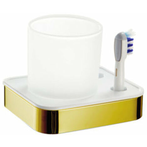 MANILLONS TORRENT 06522056 Portacepillos Pared Oro Brillo PVD - ref: 06522056
