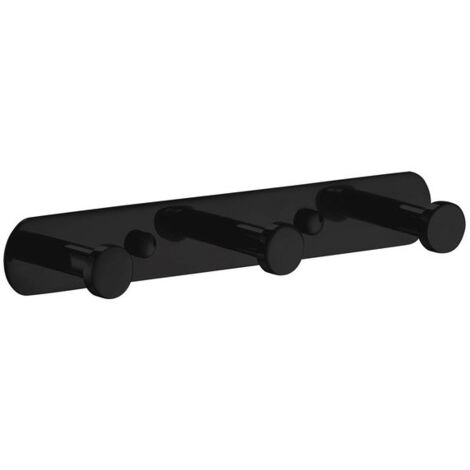 MANILLONS TORRENT 06544081 ECO Percha Triple Negro Mate - ref: 06544081
