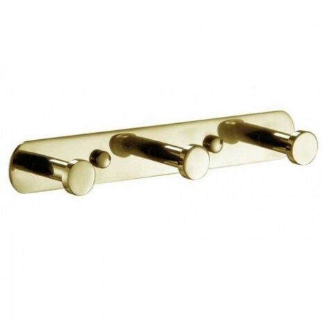 MANILLONS TORRENT 06579056 ECO Percha Triple Pegar Dorado PVD - ref: 06579053