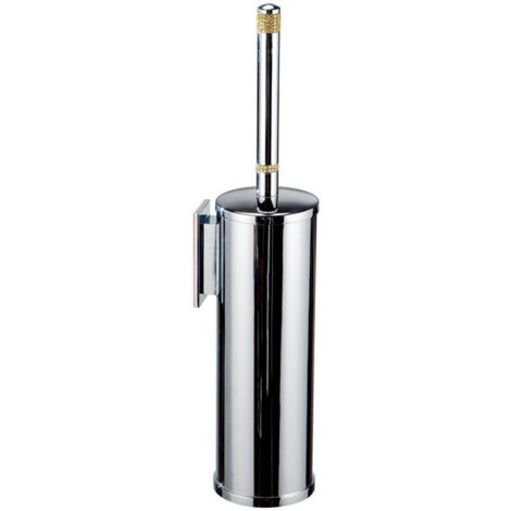 MANILLONS TORRENT 06667003 CARMEN Escobillero Adhesivo Pared Cromo/Oro - ref: 06667003