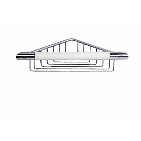 Manipuler avec panier d'angle novellini R90MANGLOB | Chrome-Blanc