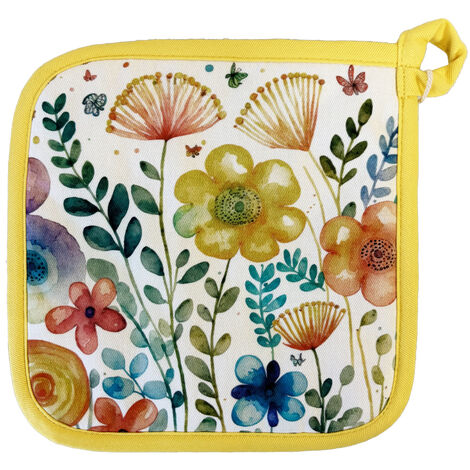 Manique de cuisine Printemps vibrant