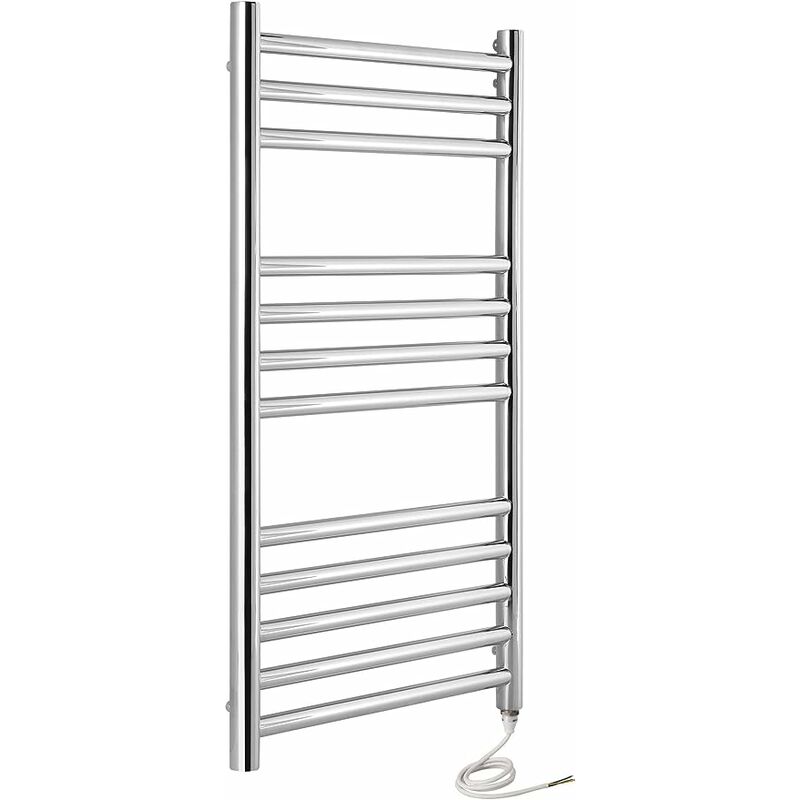 Riga Electric Stainless Steel Heated Towel Rail 500 x 800mm