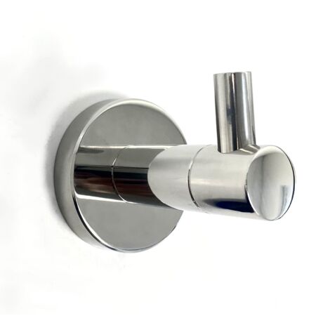 Manissa Stainless Steel Robe Storage Towel Hooks Door or Wall Mounted Bathroom Kitchen Accessory Made from Premium 304 Grade Strainless Steel to Prevent Rusting