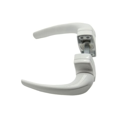 Manivela Carpinteria Metalica 6802 Aluminio Blanco