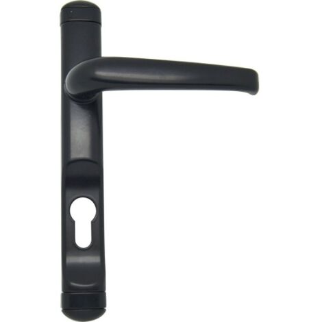 Manivela Carpinteria Metalica 6824 Aluminio Negro Con Bocallave