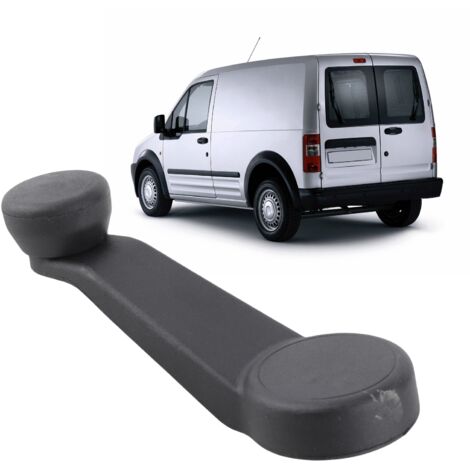 Manivela para elevalunas de Ford Transit Connect 2002-2013 - Negra, ABS, 2T14 V23342 ACYYF6