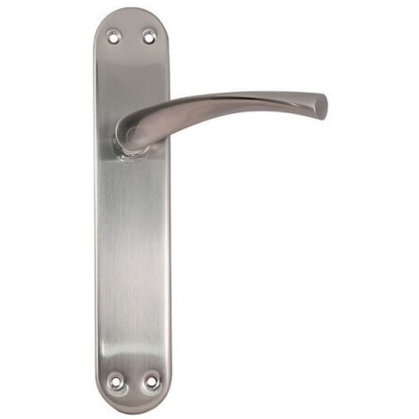 Manivela Pta 707 240X45Mm Pl/Lga Alum/Chapa Niq/Sat Micel 70
