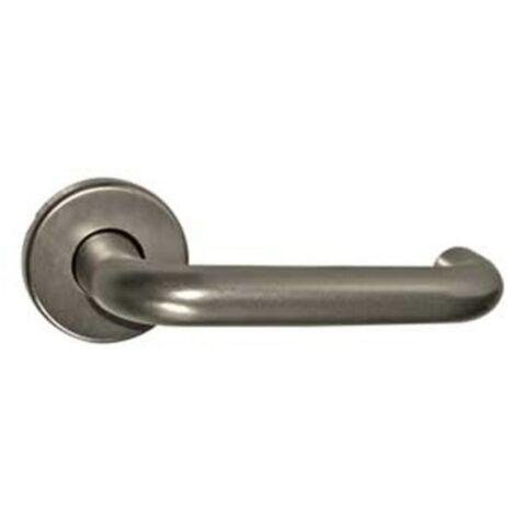 Manivela Puerta 1988/554To-S-F6 Aluminio  Inox Roseta