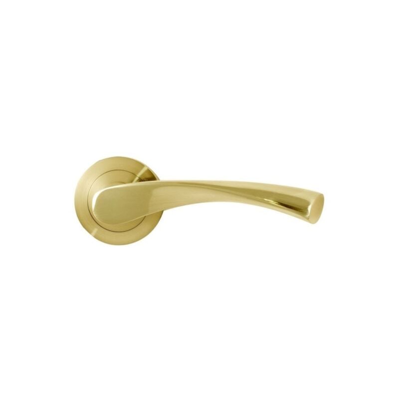 

Micel - Manivela Puerta R-707-Ls Laton Roseta