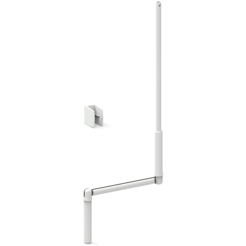 Manivelle blanche de volet roulant 1800 mm ø 12 mm