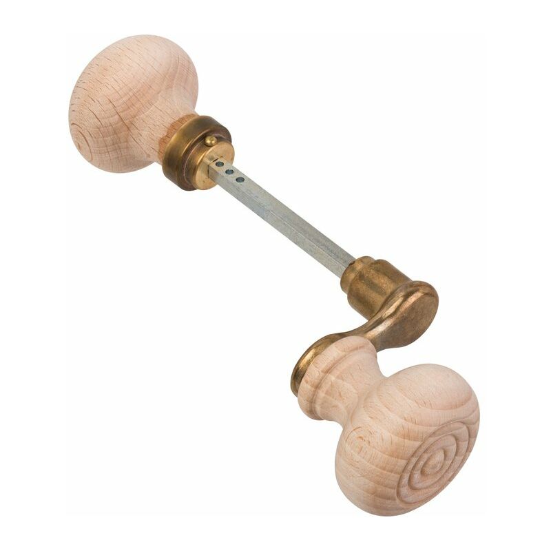 Dubois Industries - Manivelle bordelaise bois brut - 2 Portées - Carré 7 mm - Dubois ind