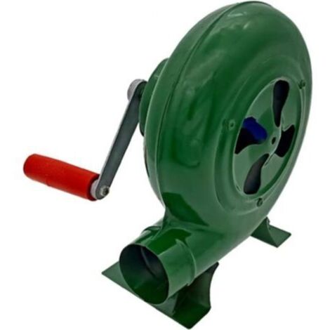 Manivelle Forgeron Forge Souffleur Ventilateur Manuel Ventilateur Manuel, pour Camping/Pique-Nique/Extérieur, Grand Gril Accessoires Cadeau,150W