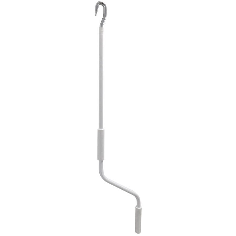 Manivelle Moyenne pour Auvent TLD06 1500mm 10445 Micel - Manivelle Acier - Dimensions 180x180x1500mm - Finition Blanche