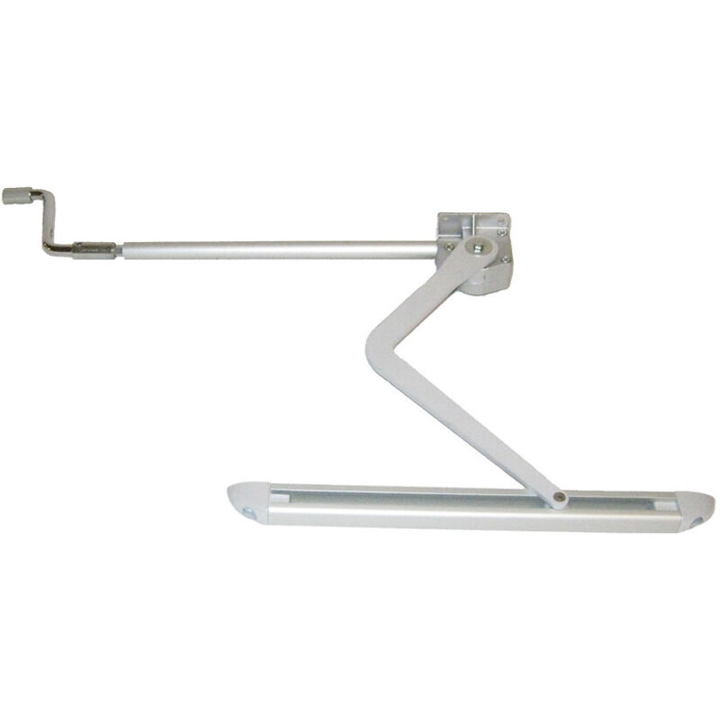 Fermeture et bloque volet à manivelle WiMan pour volet battant gauche