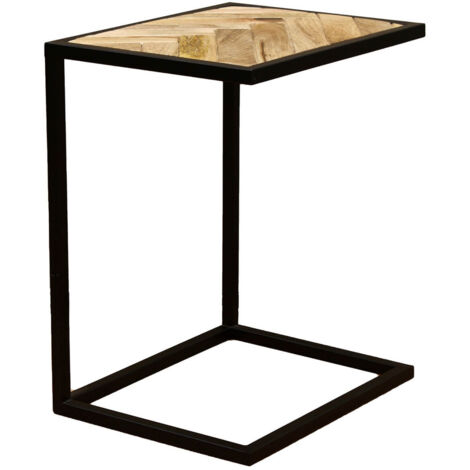 MANKO - Table d'Appoint en Manguier Massif