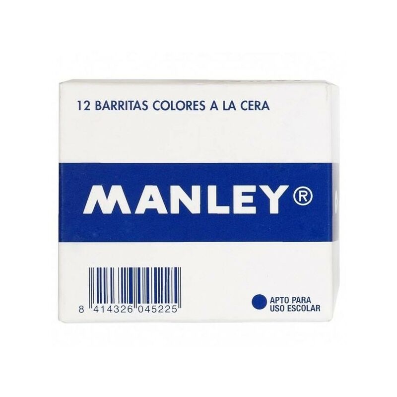 

Manley ceras 60mm azul cyan 43 estuche de 12