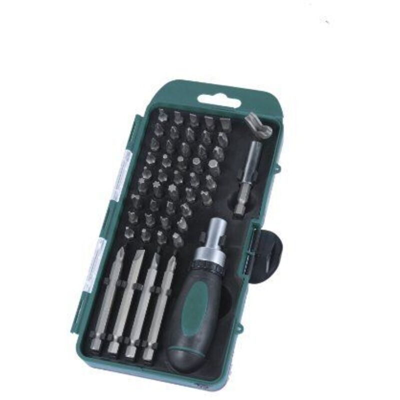 Brüder Mannesmann Werkzeuge M29893 Set De Clé À Douilles, Douilles Et Embouts 49 Pièces