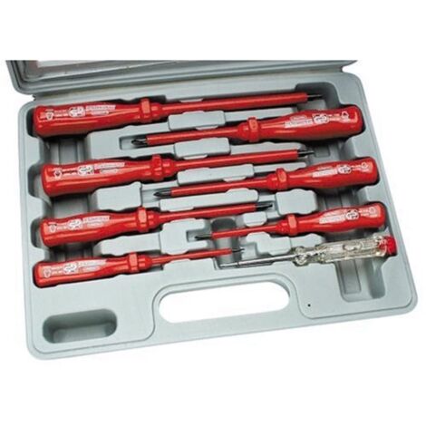 Mannesmann - M 1187-8-PL 8 – Set cacciaviti, 8 pz., marchi VDE-GS