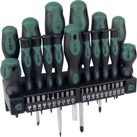 Mannesmann - M11415 – Set cacciaviti e inserti 37 pz.