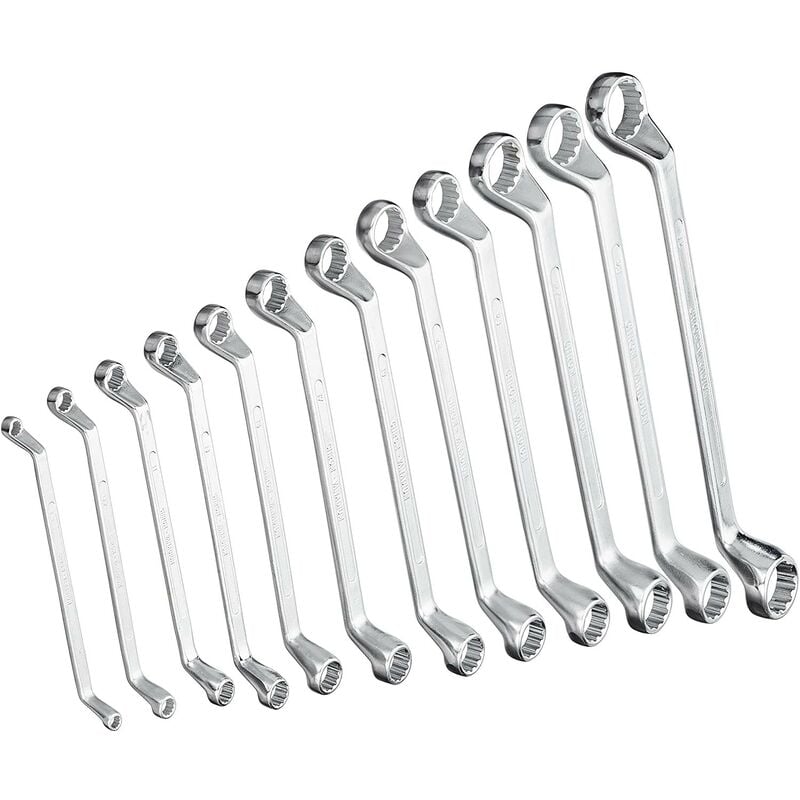 Brüder Mannesmann - Clés mixtes, 12 pièces, 6-32mm te, set - Mannesmann M140-12
