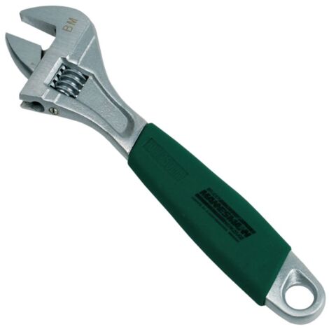 MANNESMANN - M19872 - LLAVE AJUSTABLE 10'' CON MANGO DE PVC