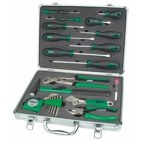 Mannesmann - M29024 – Set di attrezzi 24 pz., in valigetta di alluminio