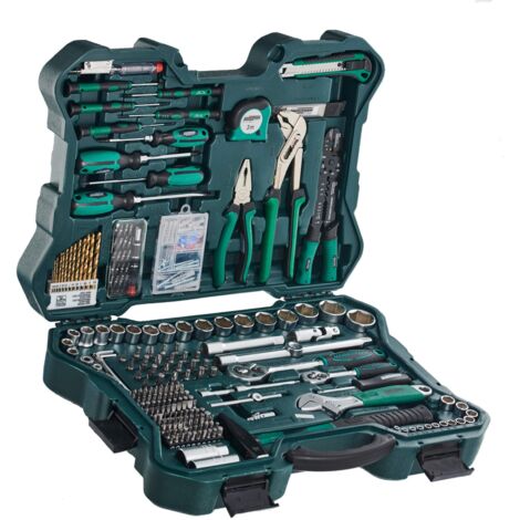 Mannesmann - M29088 – Set chiavi a tubo e attrezzi, 303 pz.