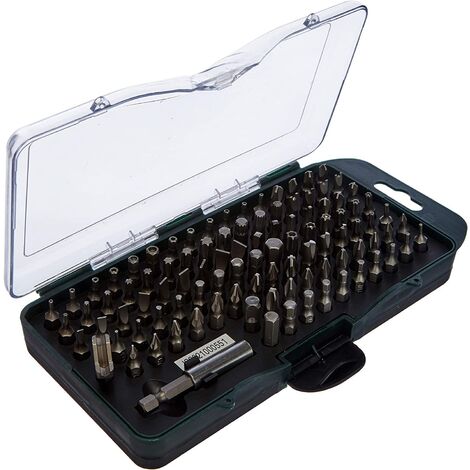Mannesmann - M29892 – Set inserti Acciaio,Cromo Vanadio, per plastica 100 pz.