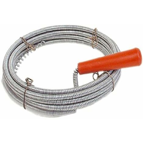 Mannesmann - M49905 – Tubicino a spirale con manovella per pulizia tubi, 5 m