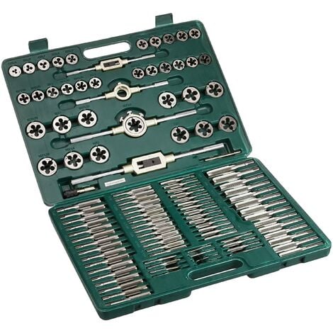 BRÜDER MANNESMANN Mannesmann M53255 Set per filettatura, 110 pz.