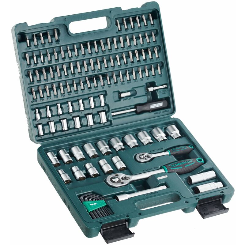 Mannesmann - M98415 - Set chiavi a tubo, 115 pz