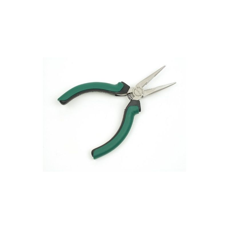 Brüder Mannesmann - mannesmann pince à bec long électronique à poignée 125 mm, droite, m 1070-4