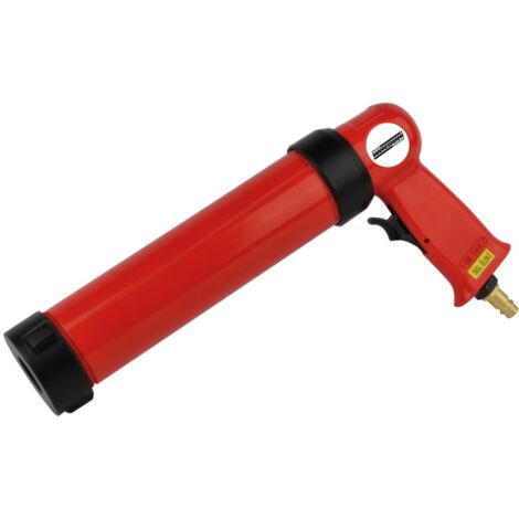 Mannesmann Pistolet à cartouche air comprimé rouge et noir