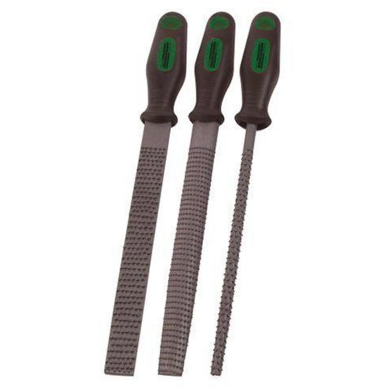Mannesmann jeu de 3 râpes a bois m61030