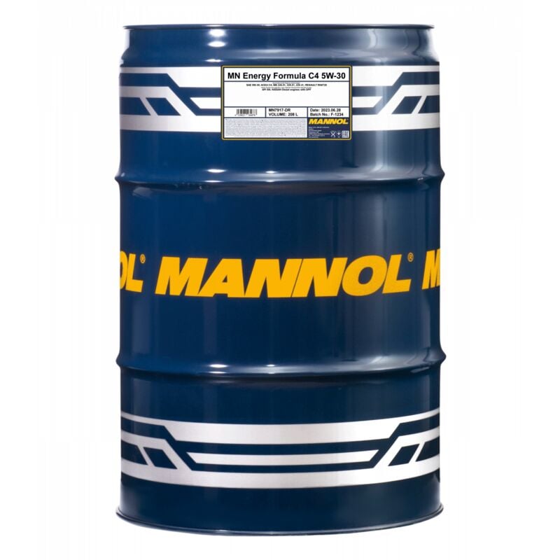 Mannol - Huile moteur Energy Formula C4 5W-30 7917 - Fût de 208 litres - MN7917-DR