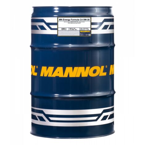 MANNOL - Huile moteur Energy Formula C4 5W-30 7917 - Fût de 208 litres - MN7917-DR