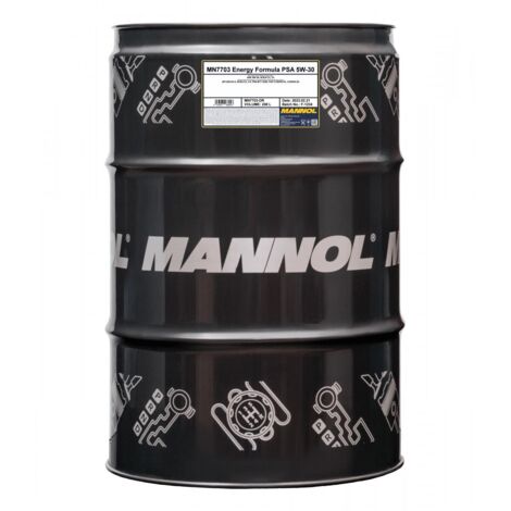 MANNOL - Huile moteur synthétique 5W-30 Energy Formula OEM PSA - fût de 208 litres - MN7703-DR