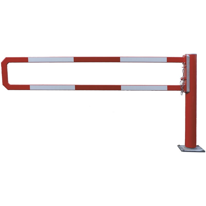 Barrière manuelle tournante, largeur utile 1 m, - Mannus