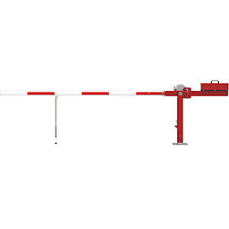 Mannus  Sbarramento  sbarra  con contrappeso e supporto a