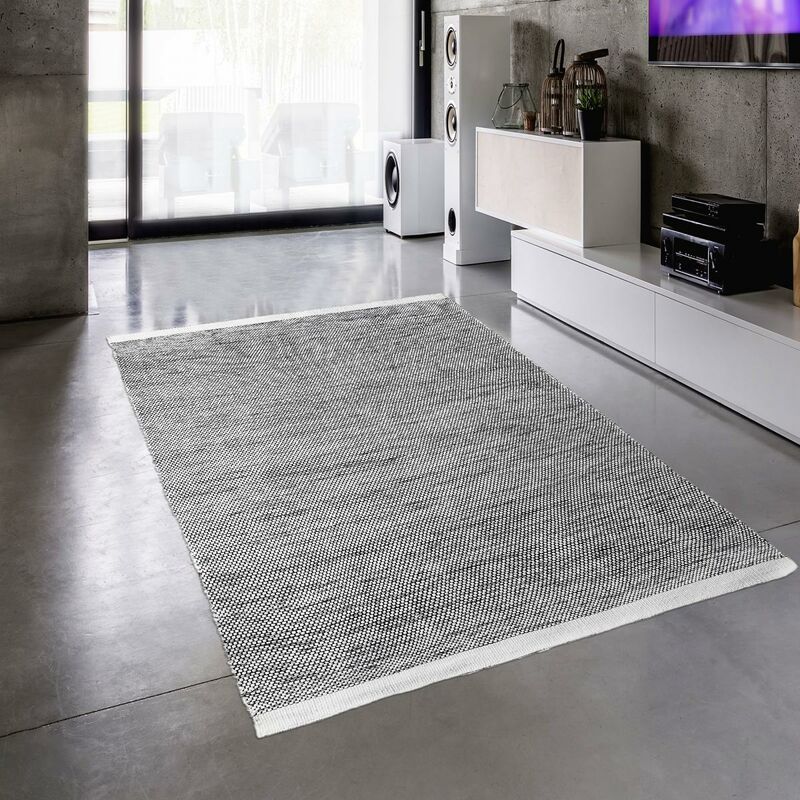 

Mats de salón temporal 6 en PVC gris - Noir