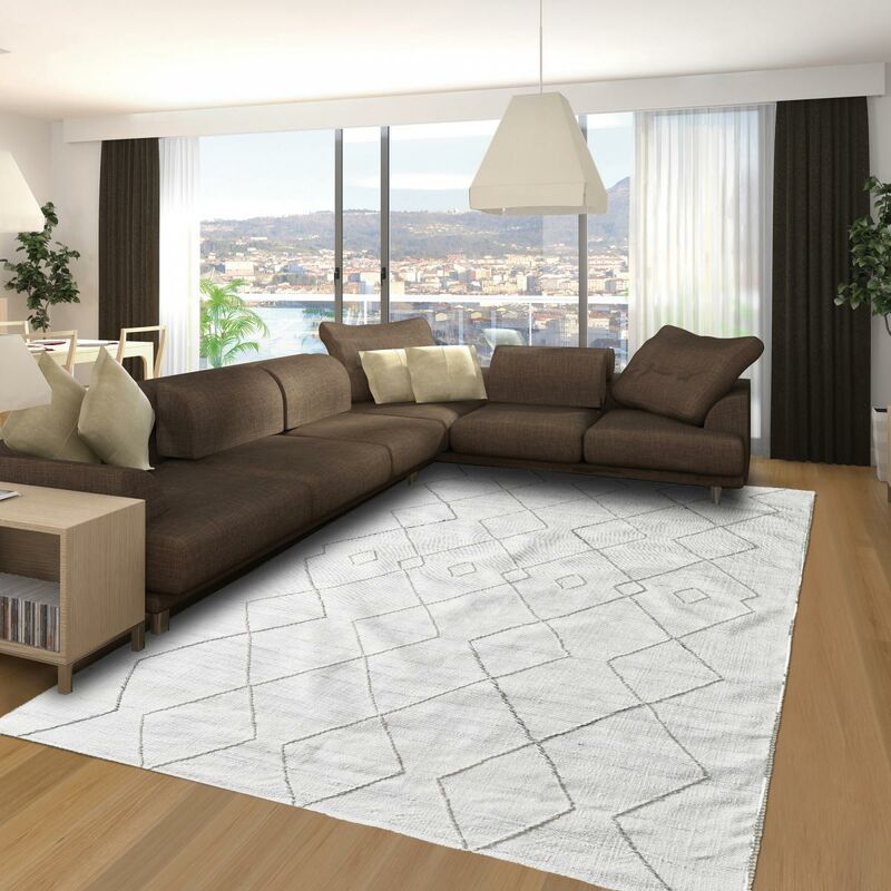 

Mats Lounge Lomer 1 en PVC gris - Gris