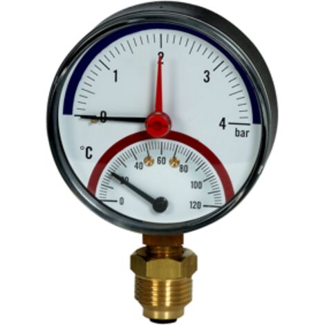 Mano-Thermometer Fig H 30A 1/2' 80 mm Dm 8000500000