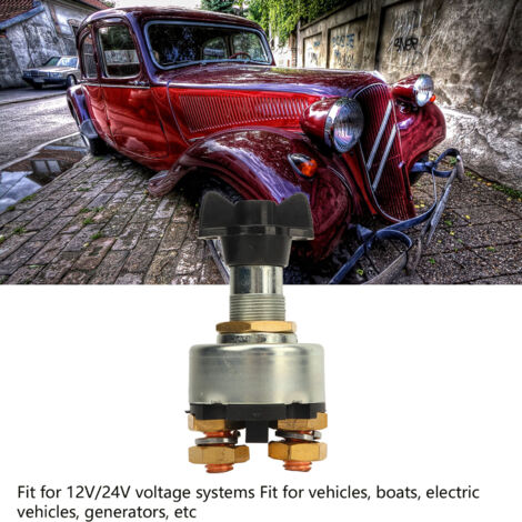 ManoMano SSB106 12V/24V Batterieschalter für Boote und Generatoren