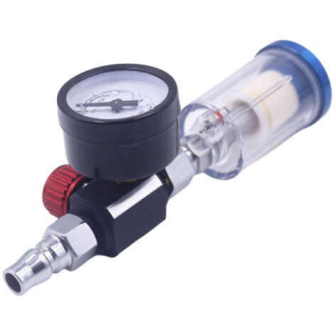 Manometer für pneumatische Farbpistole - JINFGERNE - Öl-Wasser-Abscheider und Regelventil